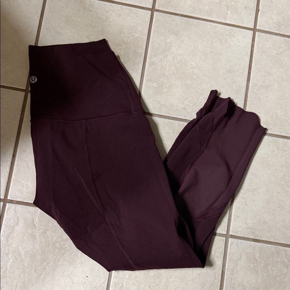 lululemon athletica Dark Purple Leggings